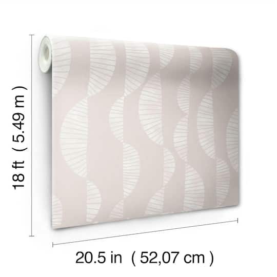 RoomMates Seychelles Wave Peel & Stick Wallpaper